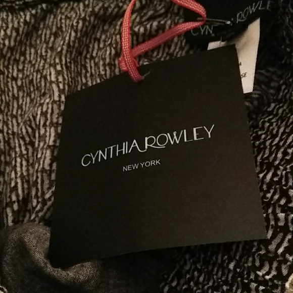 Cynthia Rowley Pants - Black and White Ryaon slacks